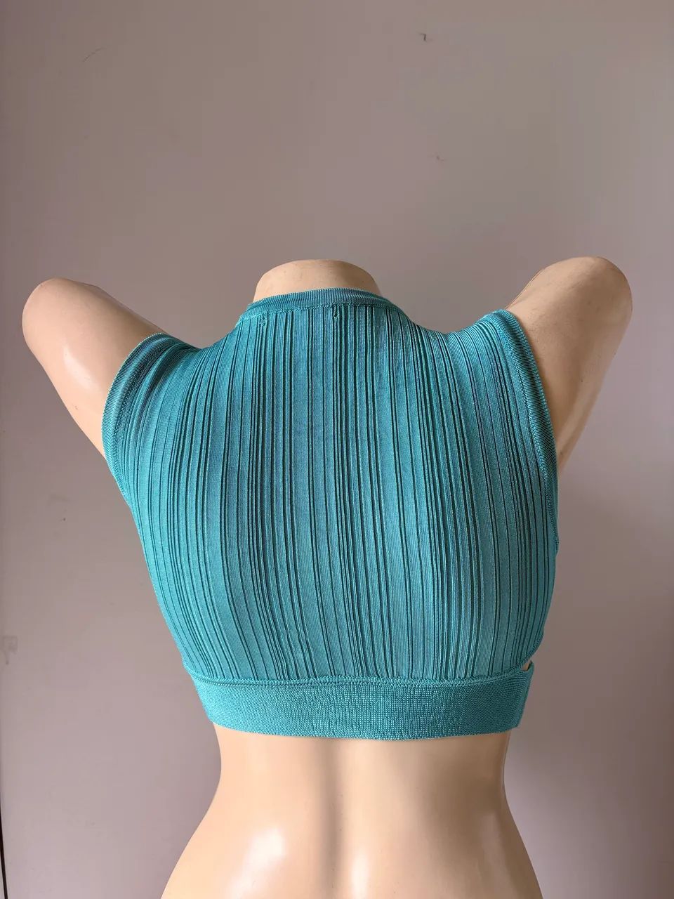 cropped Animale azul royale P - Foto 2