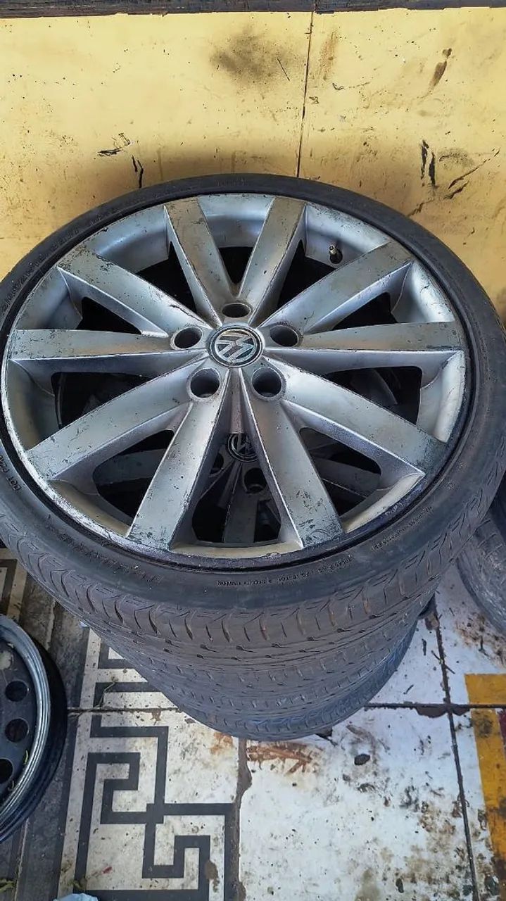 VENDO RODÃO ARO 18 COMPLETO NEGOCIÁVEL  - Foto 2