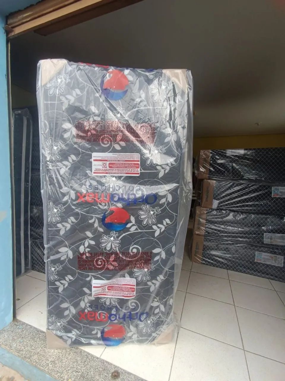 Cama Box solteiro já com espuma conjugadas.  - Foto 2