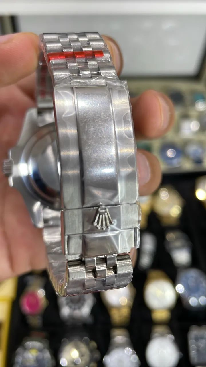 Relógio Rolex Pepsi Automático com tamanho de 40mm - Foto 4