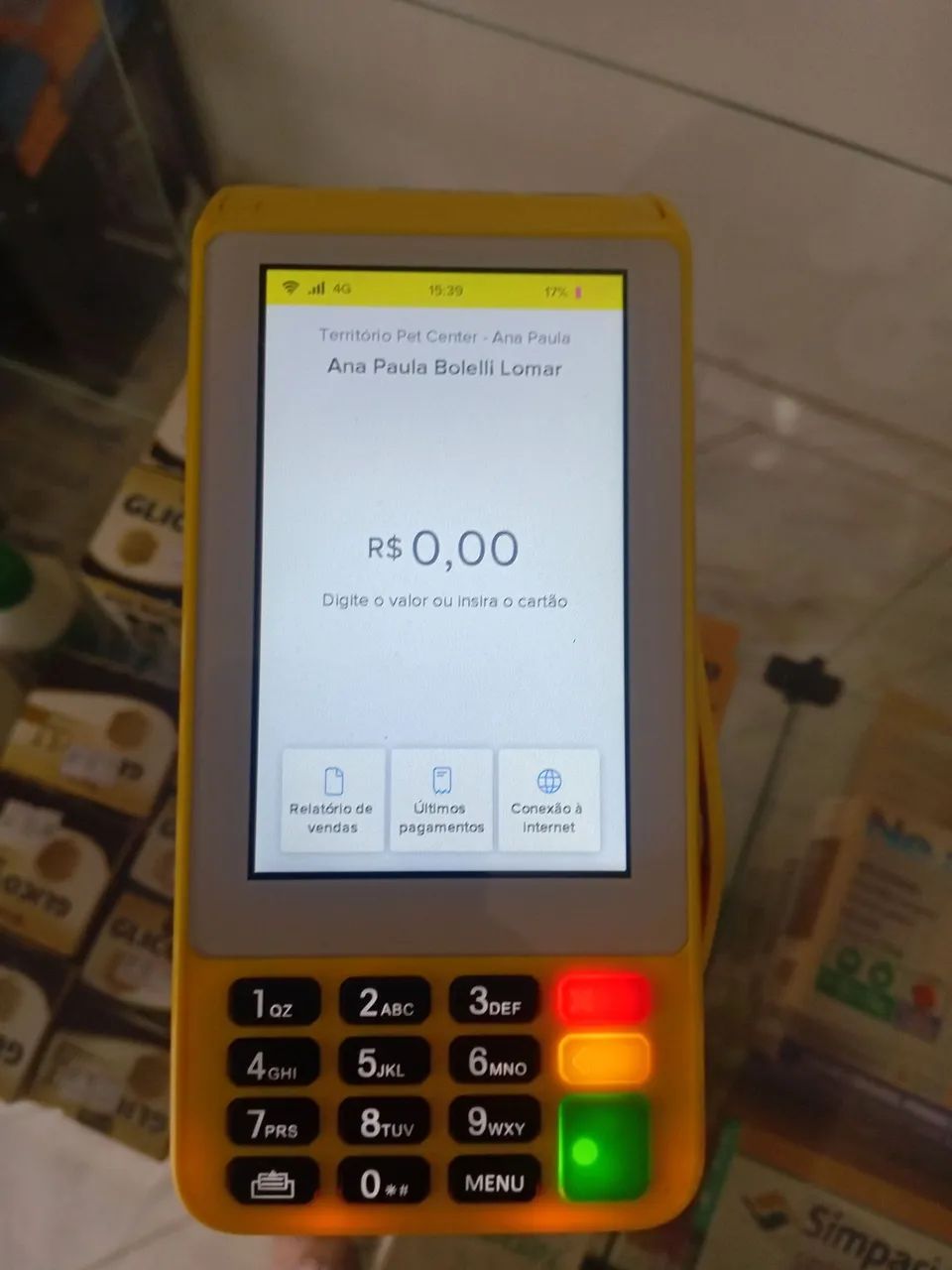 Maquininha Marcado Pago Point Pro3