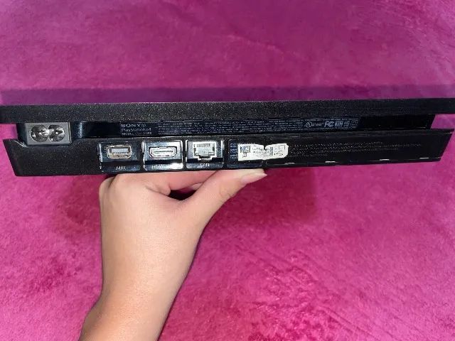 PS4 Slim 1TB + 2 jogos - Foto 3