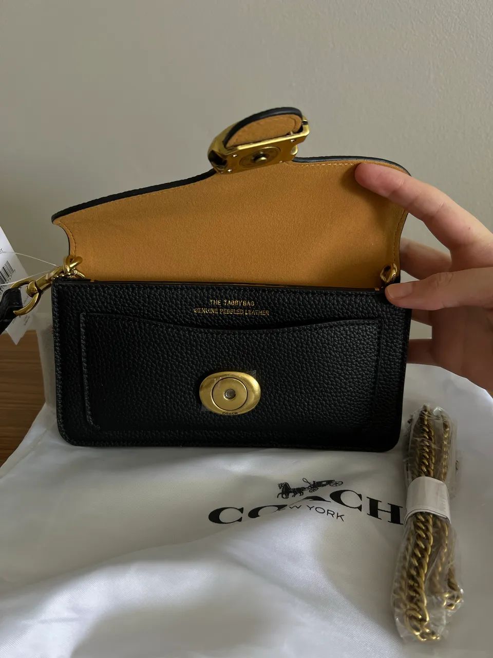 Bolsa Coach Tabby 19 Preta original - Foto 4