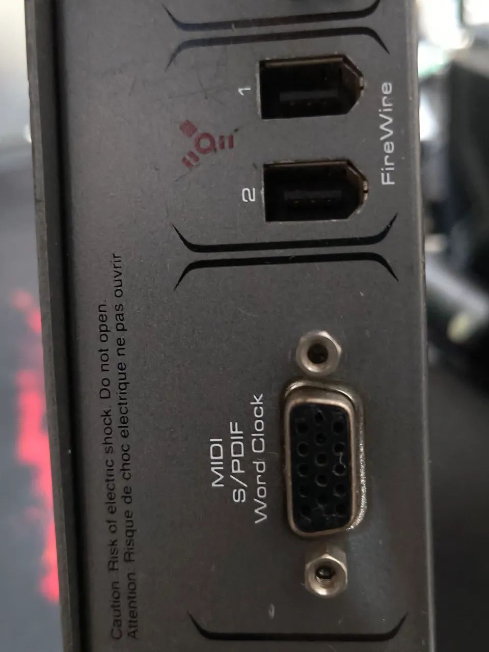 Interface De Audio   M-audio Firewire 1814 (Usado) - Foto 2