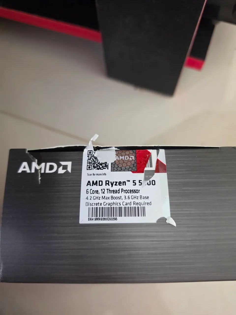 Processador AMD Ryzen 5 5500 + Cooler Box - Foto 3