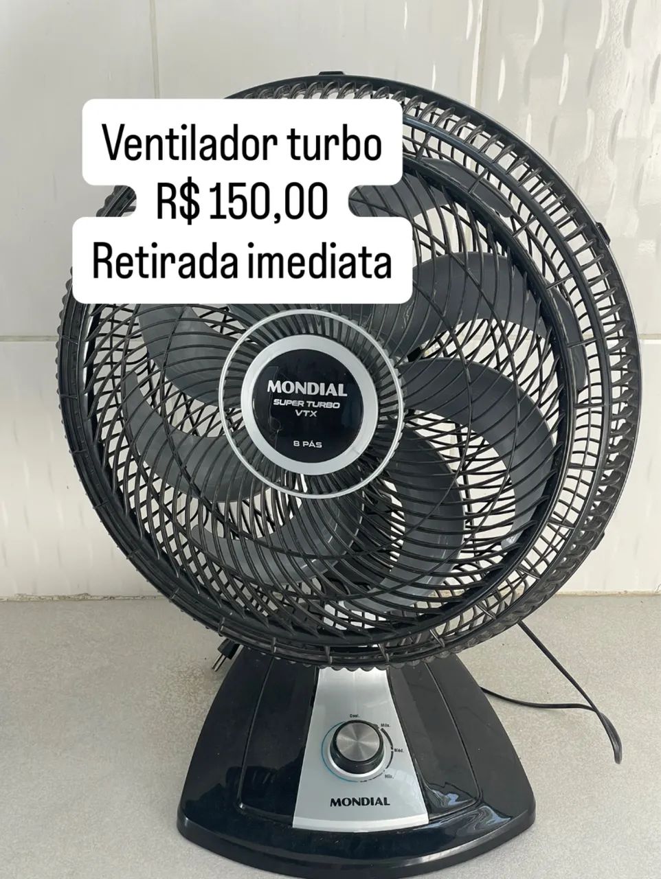 Ventilador turbo