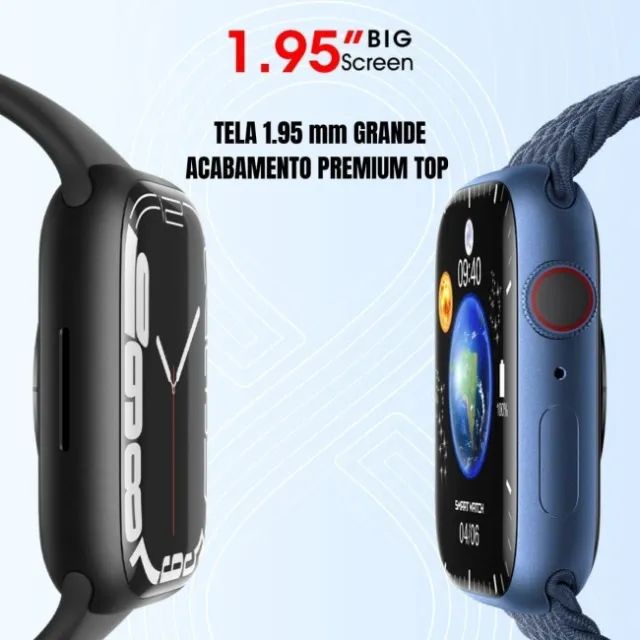 Smartwatch W28 Pro Série 8 Original 45mm Com Chamada Bluetooth e Funções Completas lacrado - Foto 3