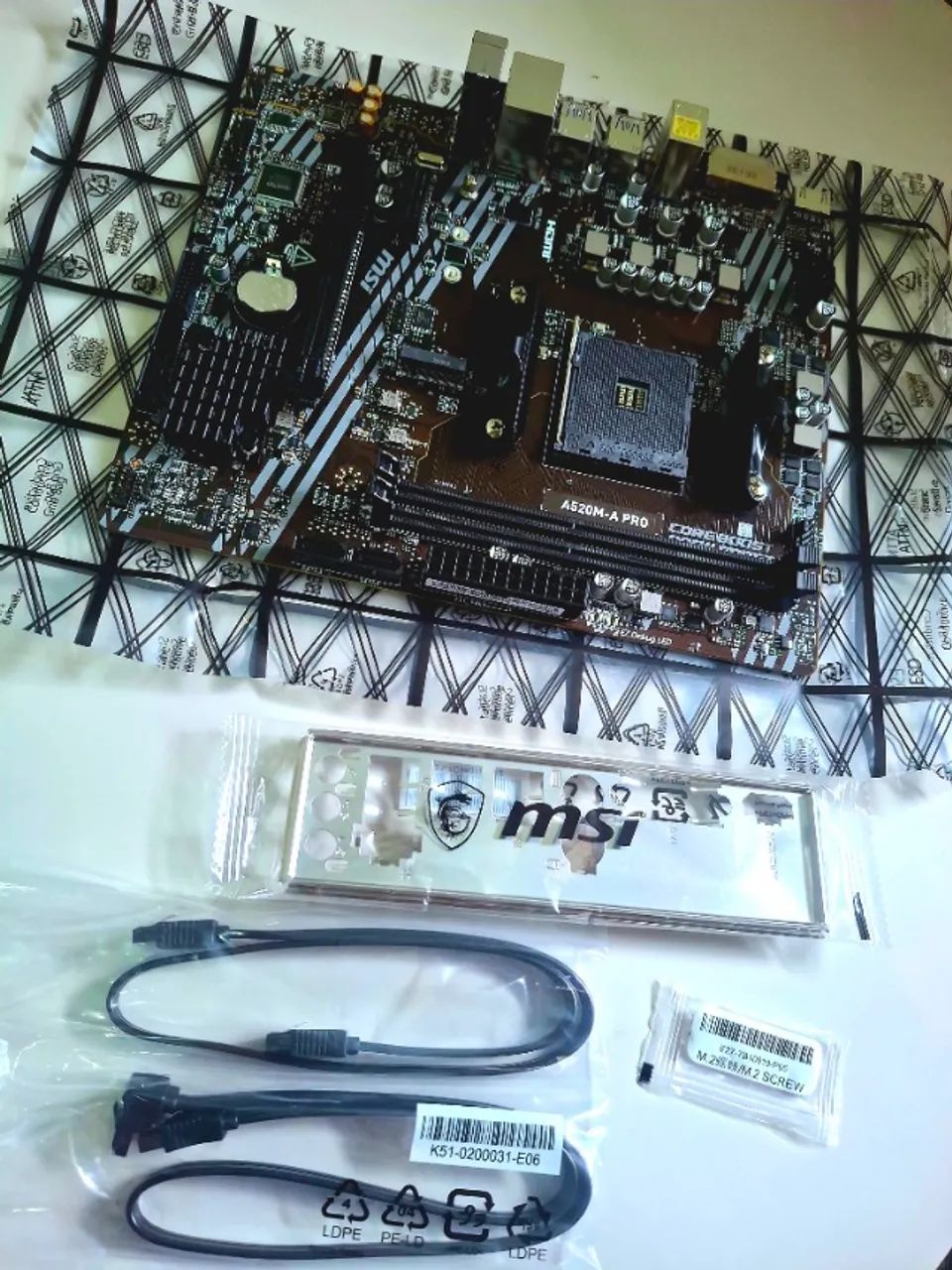 PLACA-MÃE MSI A520M-A PRO ? AM4 | DDR4 | M.2