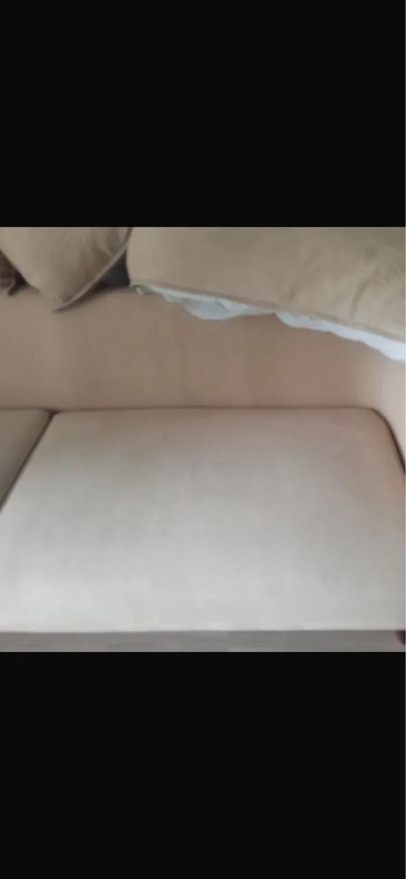 Sofá Living em Linho Bege 2,40m - Foto 3
