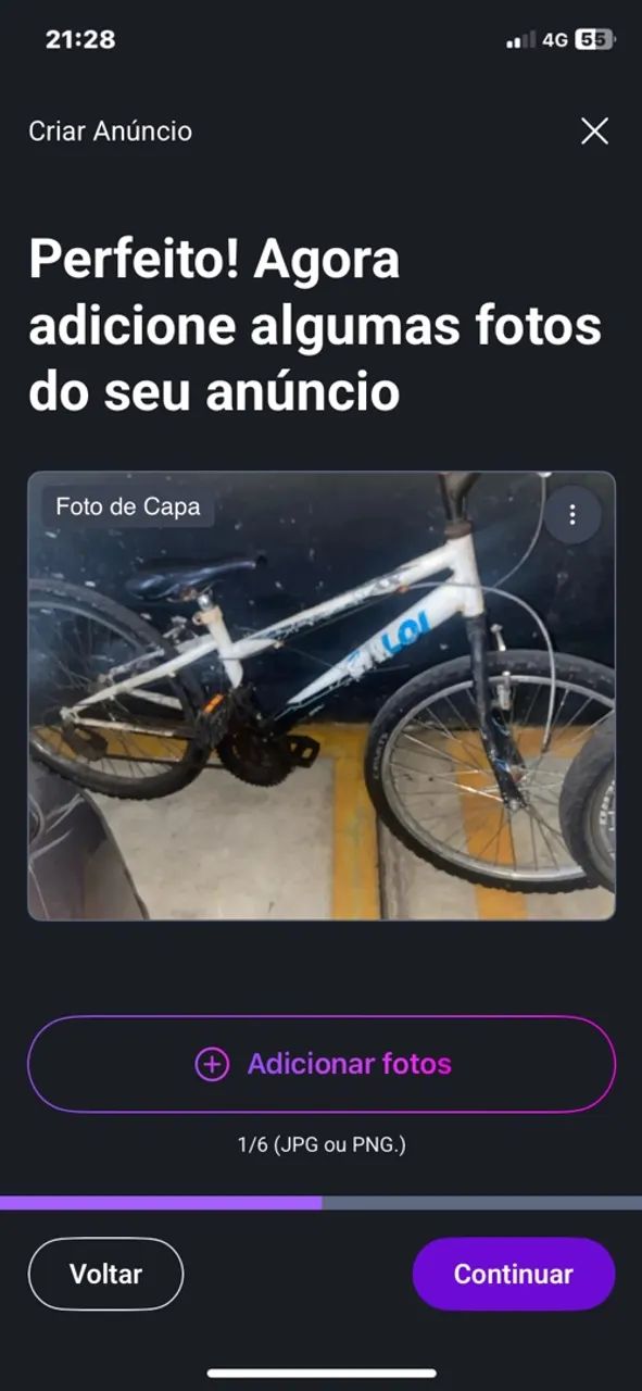 Bicicleta usada