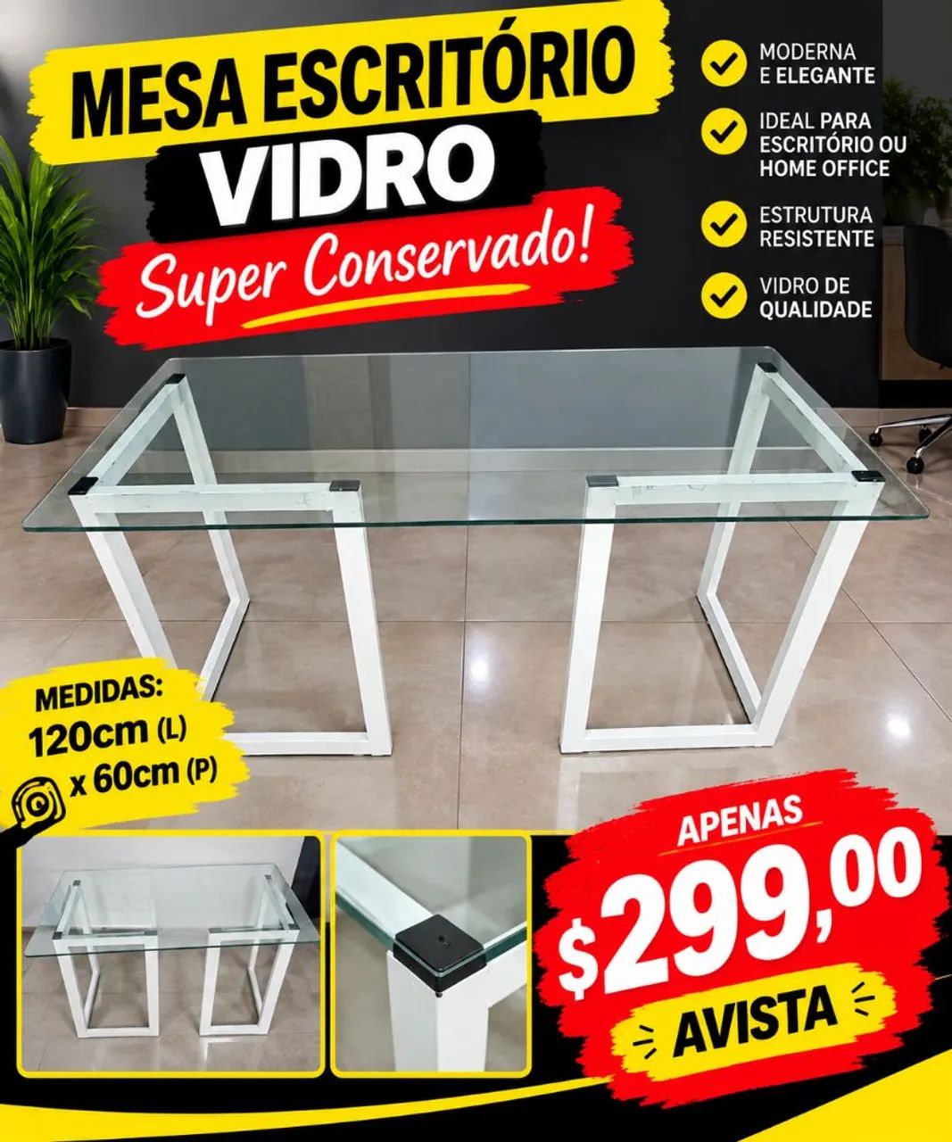 Mesa escritório 