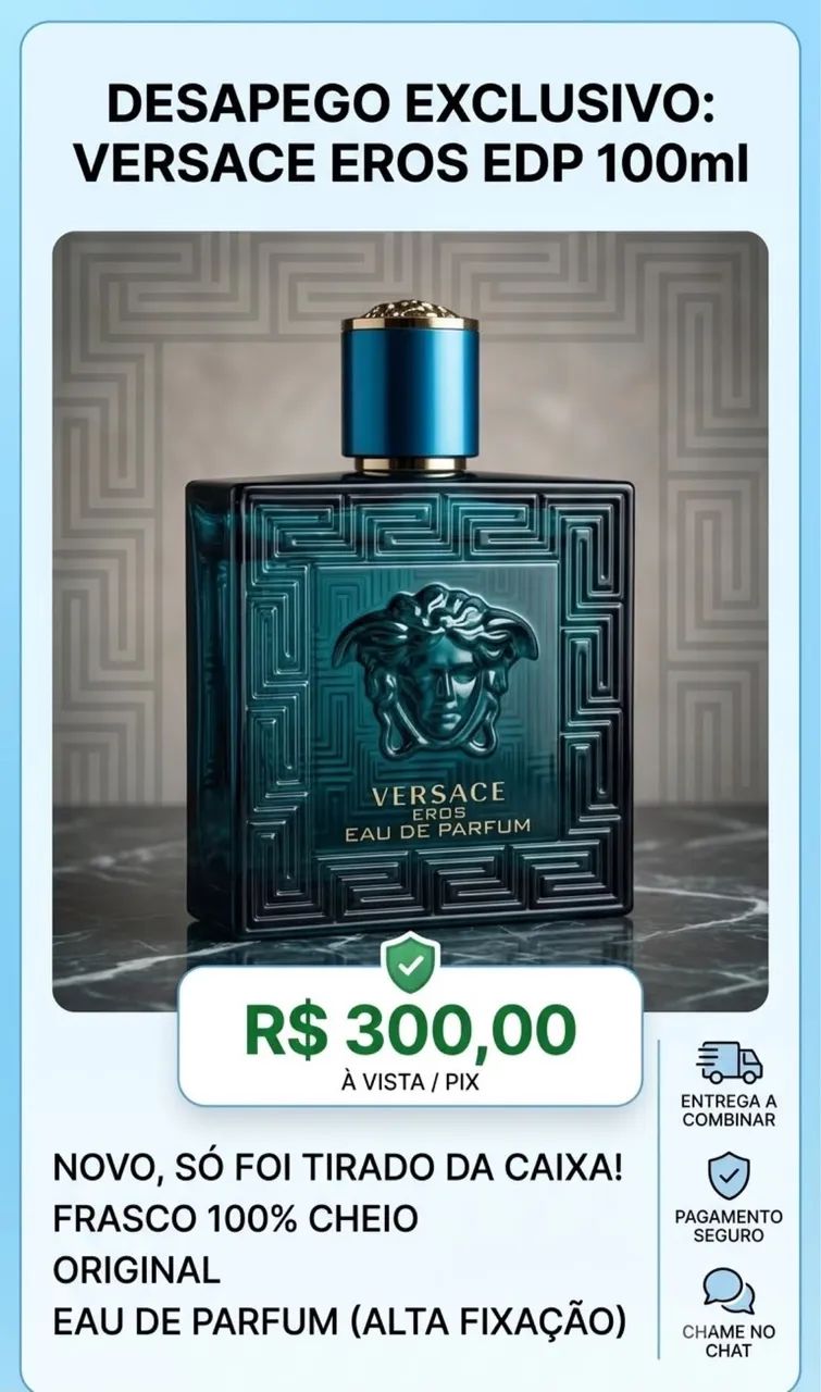 Perfume Eros Versace EAU DE PARFUM