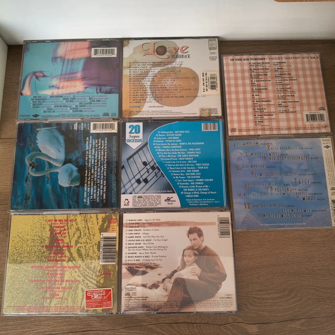 Lote CD - Flashback - 8 Cds  - Foto 2