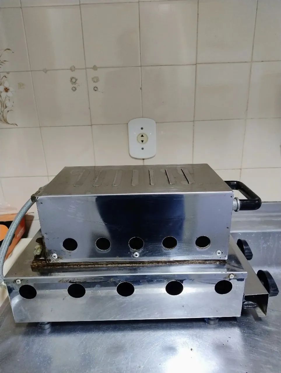 Crepeira 6 cavidades a gás  - Foto 4
