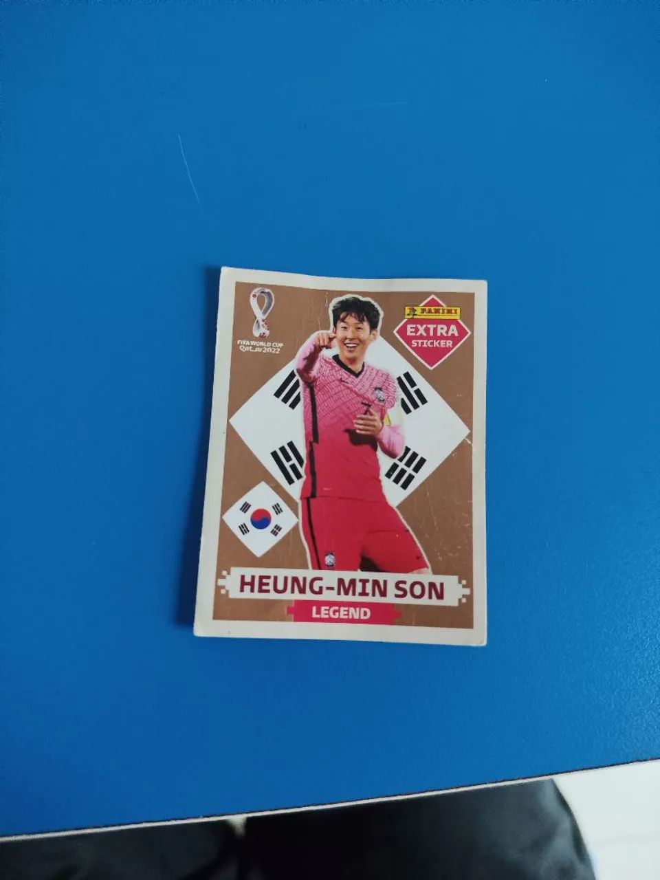 Figurinha Extra Panini Copa 2022 Heung-Min Son Legend (Versão BRONZE)