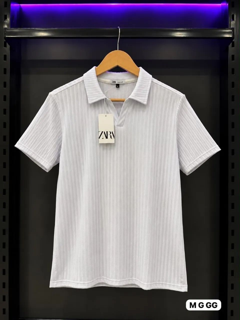 Gola Polo Zara Texturizada  - Foto 4