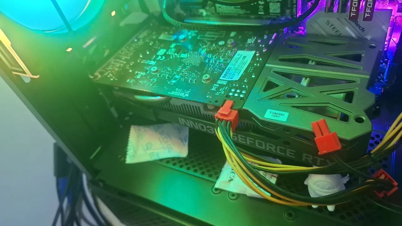 Placa de vídeo RTX 3050 8G dual fan