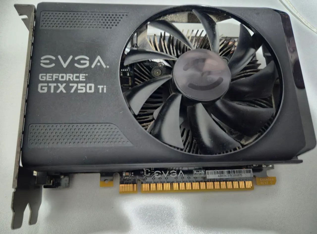 Placa de Vídeo Ecga Geforce GTX 750 TI usada