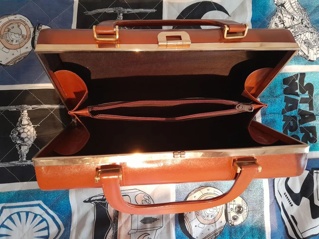 Bolsa Vintage de Couro Legítimo  - Foto 4
