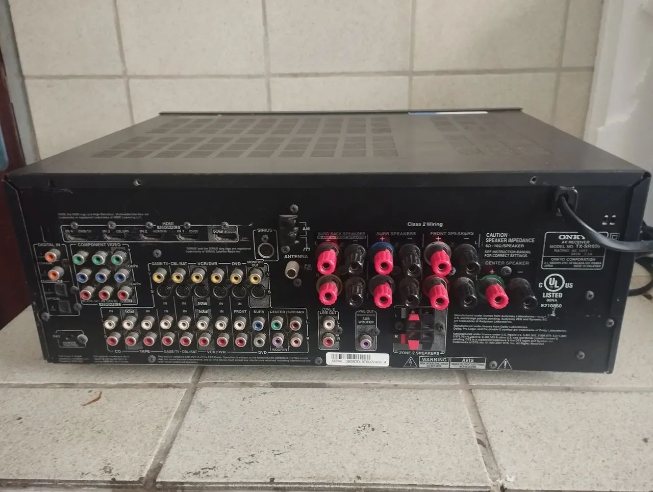 Receiver Onkio TX SR606 7.1 CANAIS - Foto 2