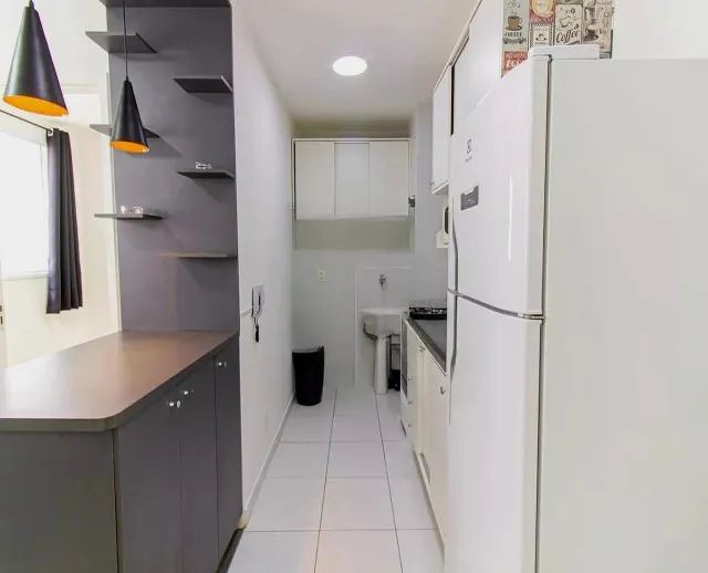 (Aluguel de apartamento) imóvel dois quartos com mobília e vaga. - Foto 2