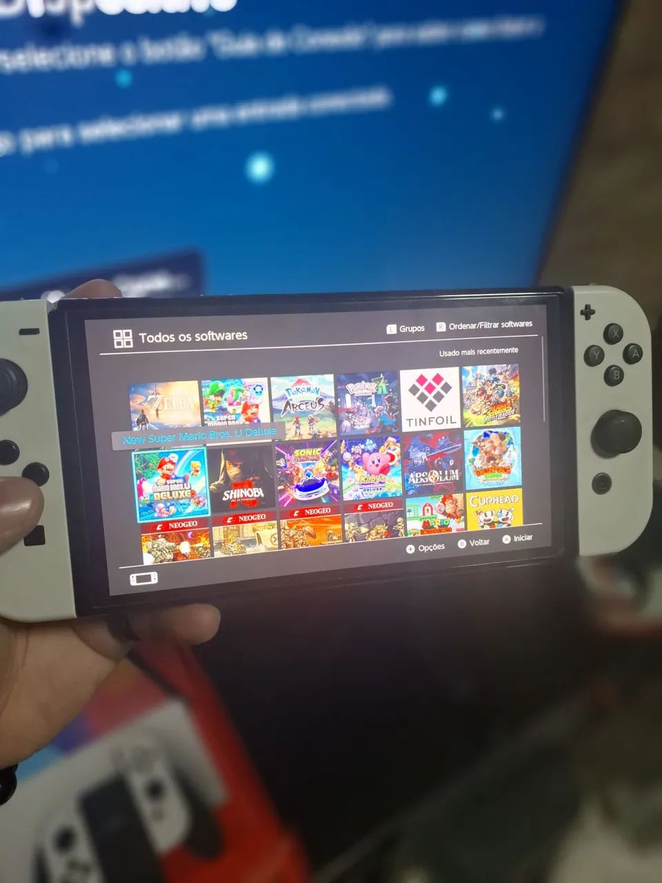 Nintendo switch Oled Desbloqueado completo  - Foto 2
