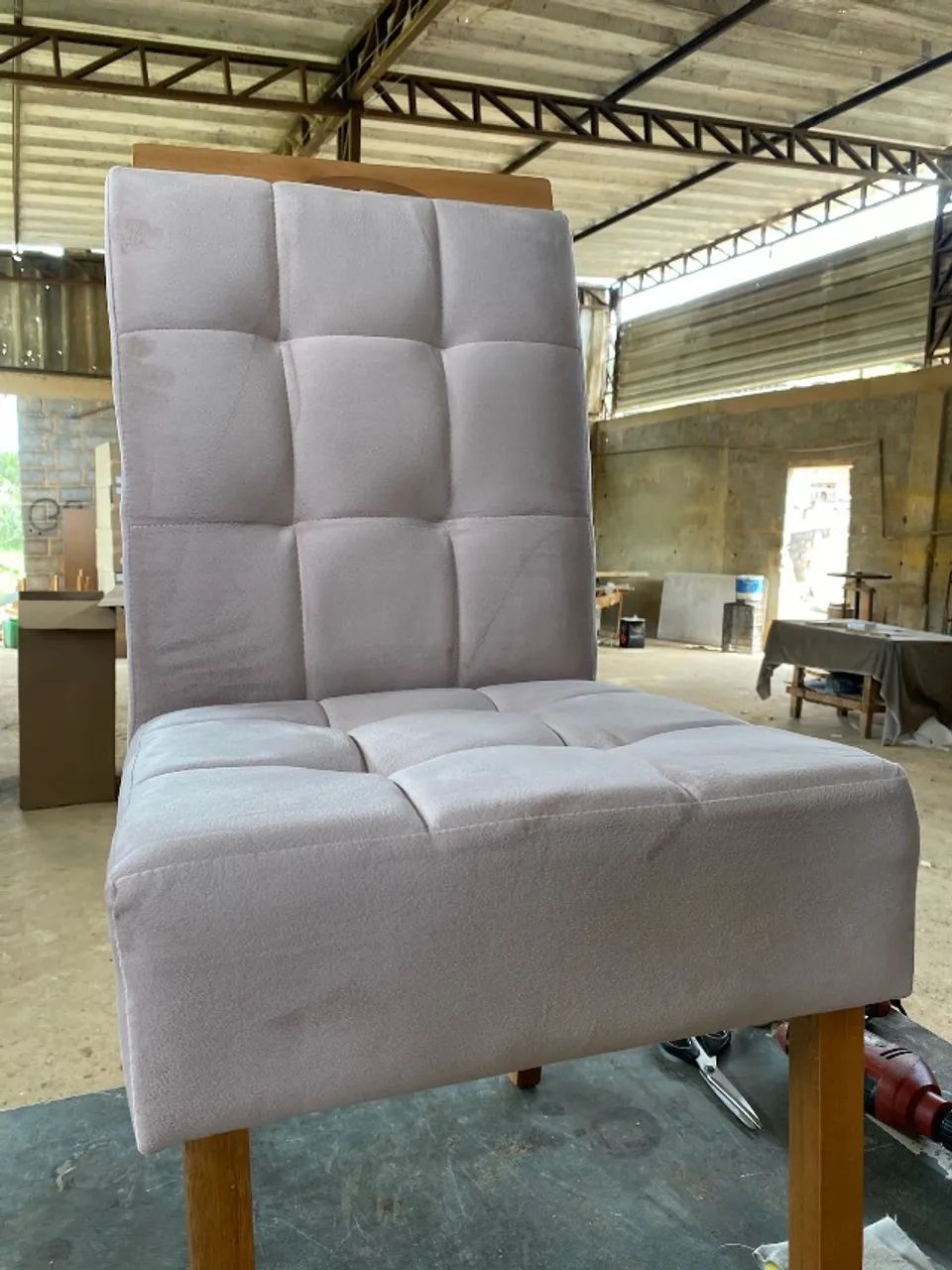 Cadeiras estofadas  - Foto 3