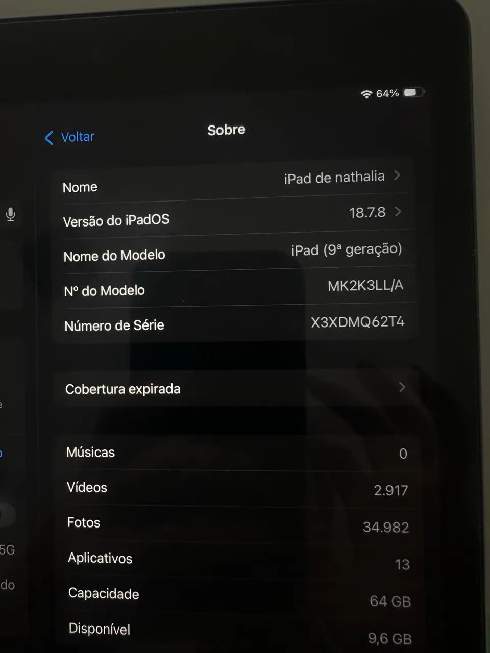 IPAD 9 64GB + APPLE PENCIL + TECLADO LOGITECH - Computadores e