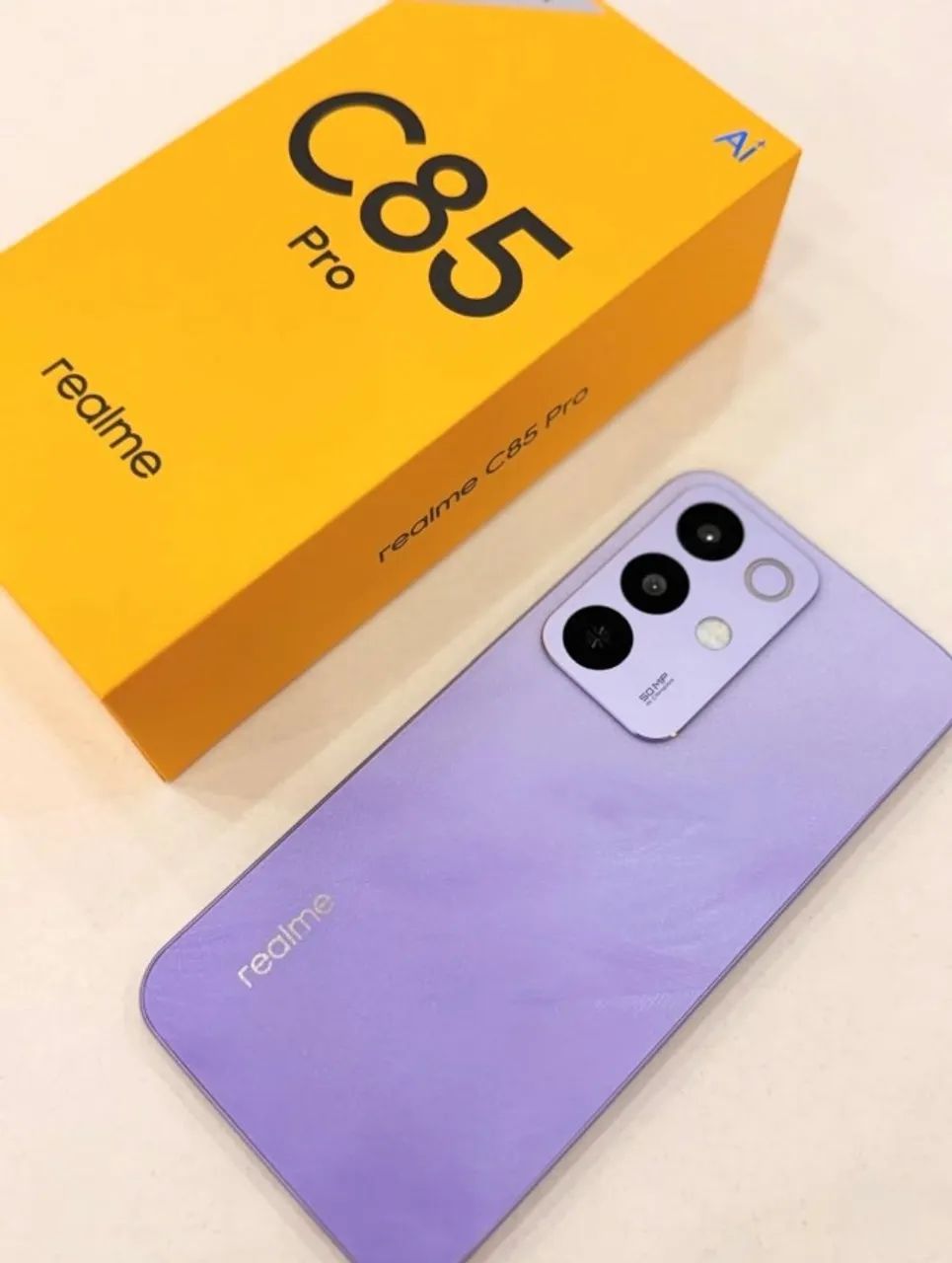 REALME C85 PRO 256/8GB (Roxo/Verde) R$1.680,00 poucas unidades