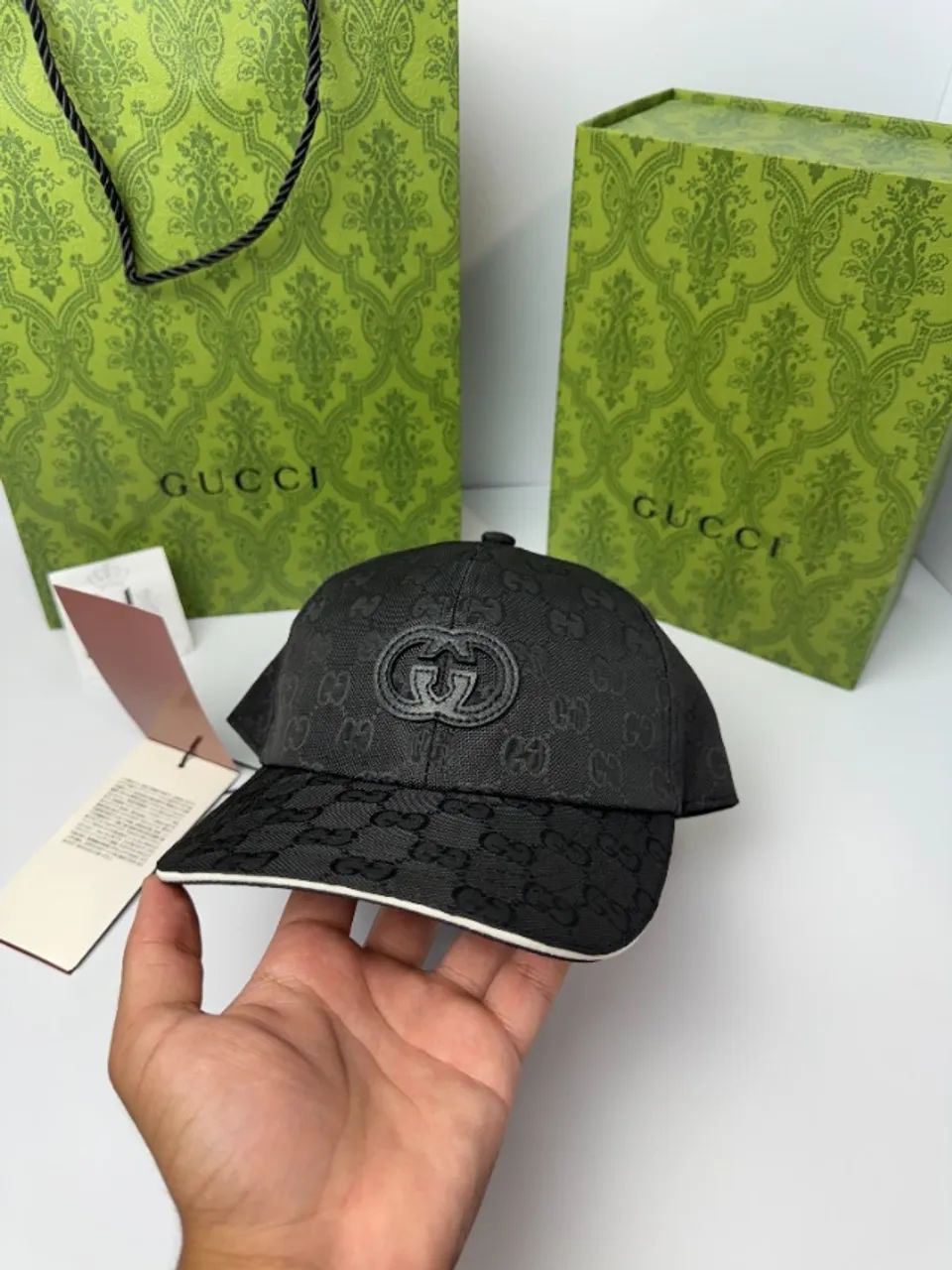 Boné Gucci GG Nylon Baseball - Foto 2