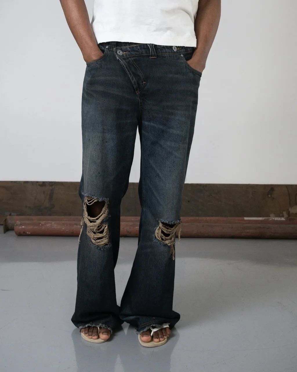 Egho Bootcut Assimétrica  - Foto 4