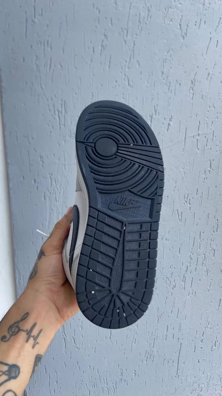 Air Jordan 1 Mid Light Smoke Grey - Foto 2
