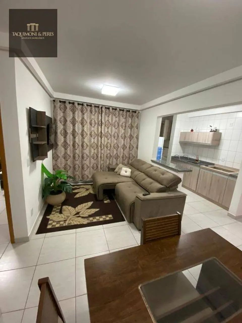 Apartamento mobiliado com planejados e eletrodomesticos com 2 dormitórios para alugar, 60  - Foto 4