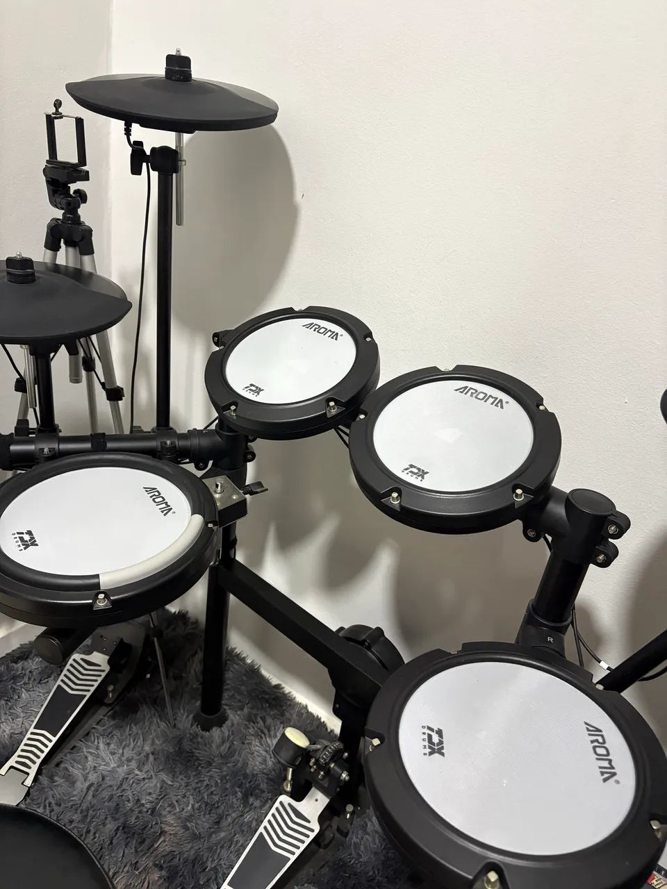 Bateria Eletrônica Aroma TDX-22 II - Completa com Banco e Fone de Ouvido - Foto 2