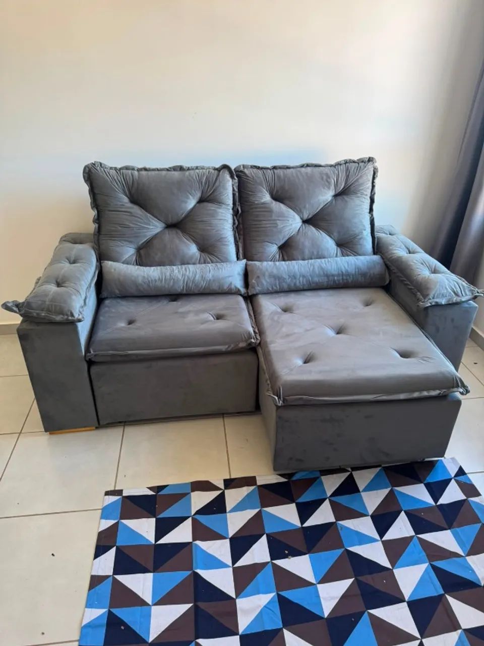 SOFA RETRATIL RECLINAVEL 2,00 LARGURA - Foto 4