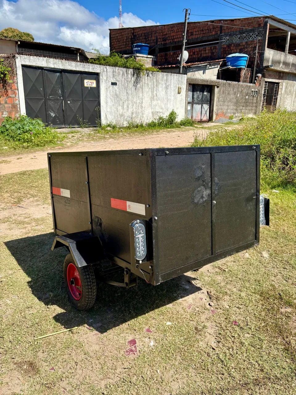 Carretinha para moto - Foto 2
