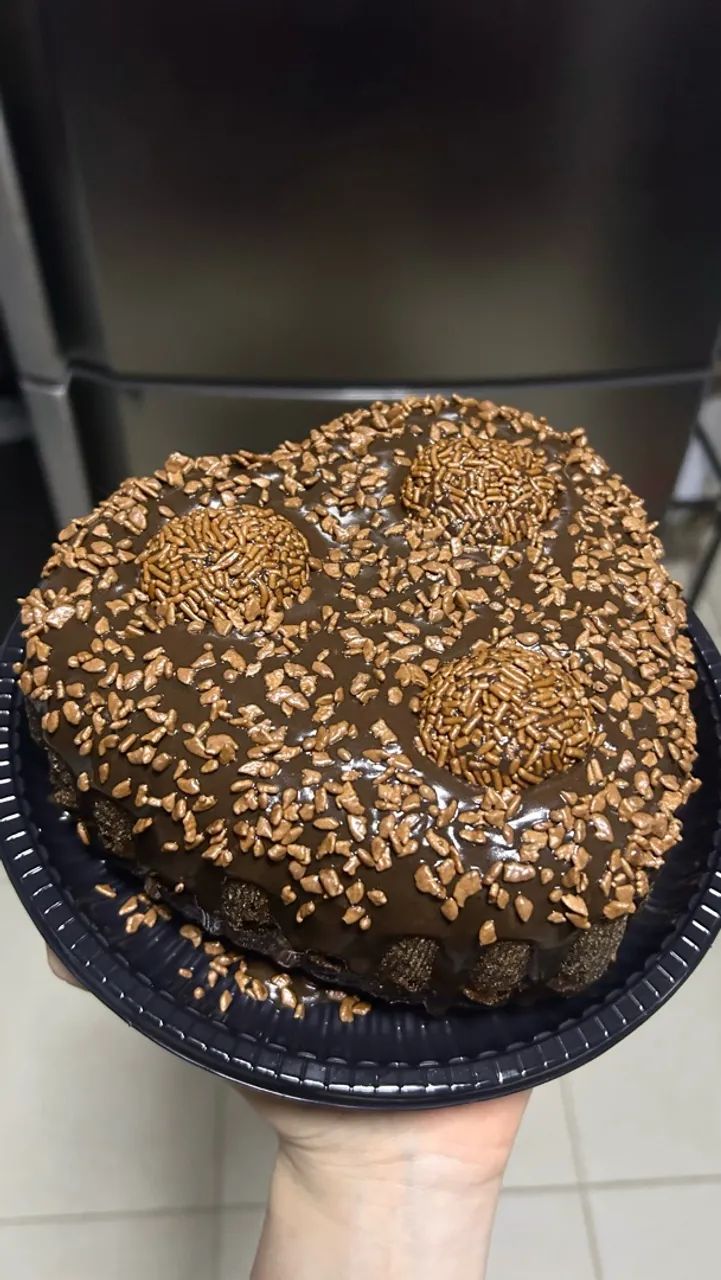 Bolo de coração 