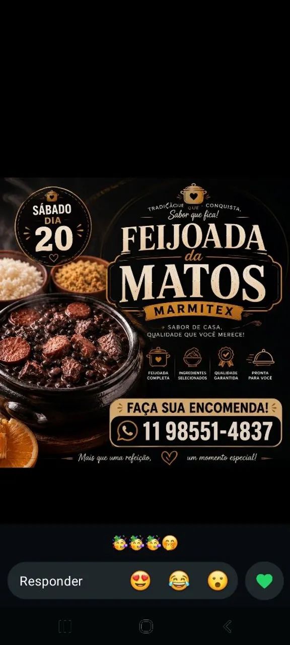 Feijoada Completa Extra Grande 