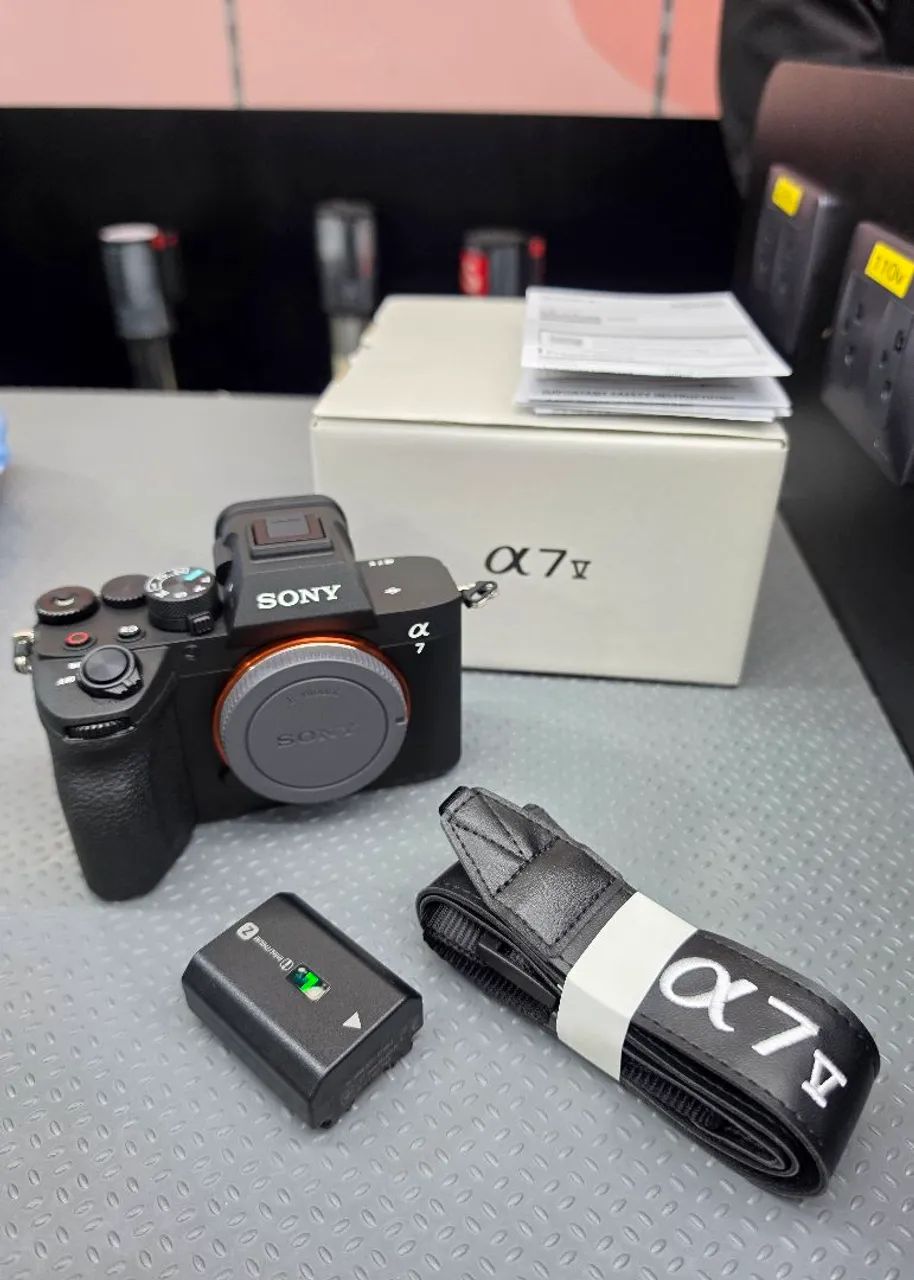 Câmera Sony A7 V 33 MP Nova NF 
