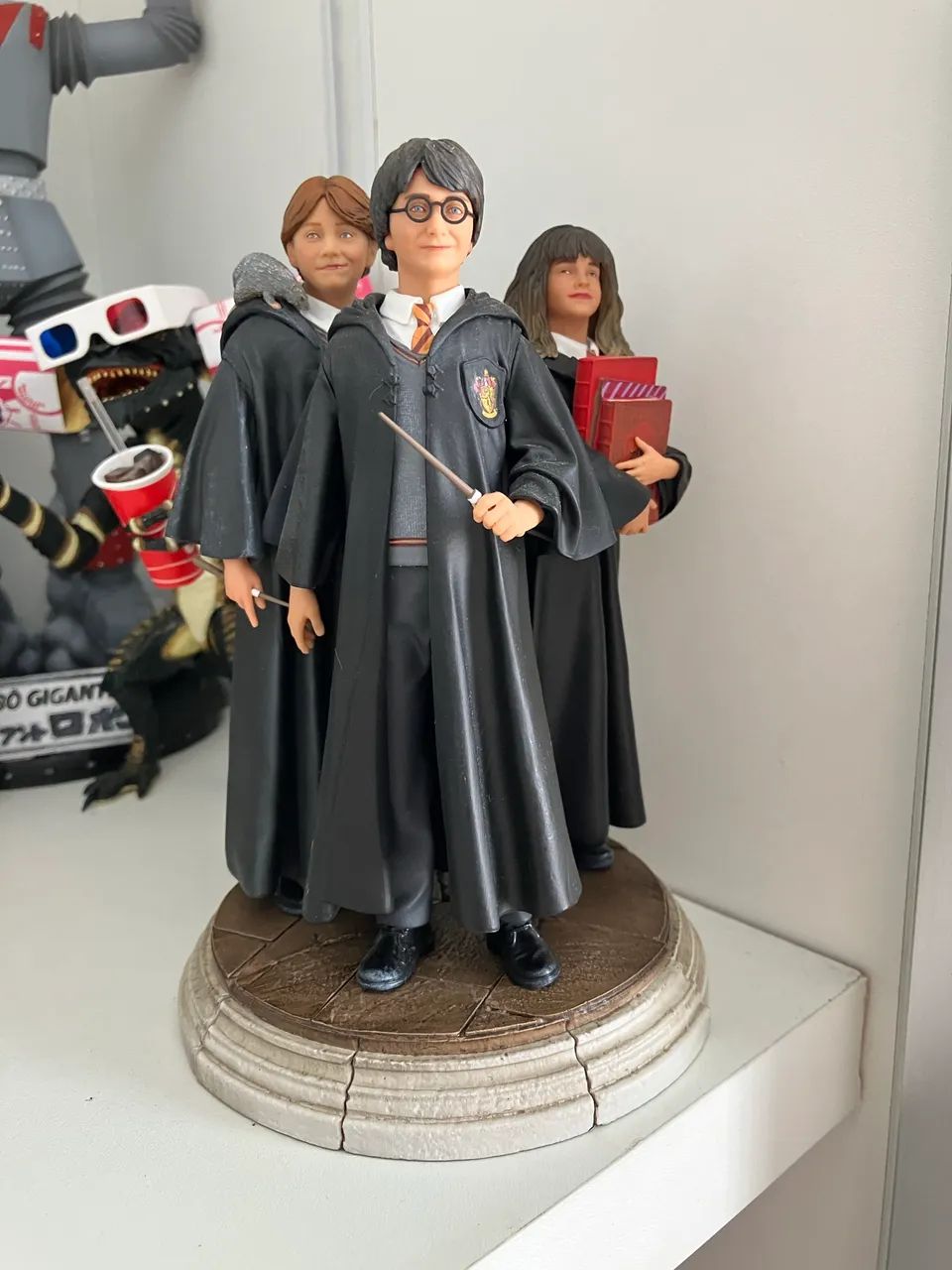 Trio Harry Potter 1/10 Iron Studios