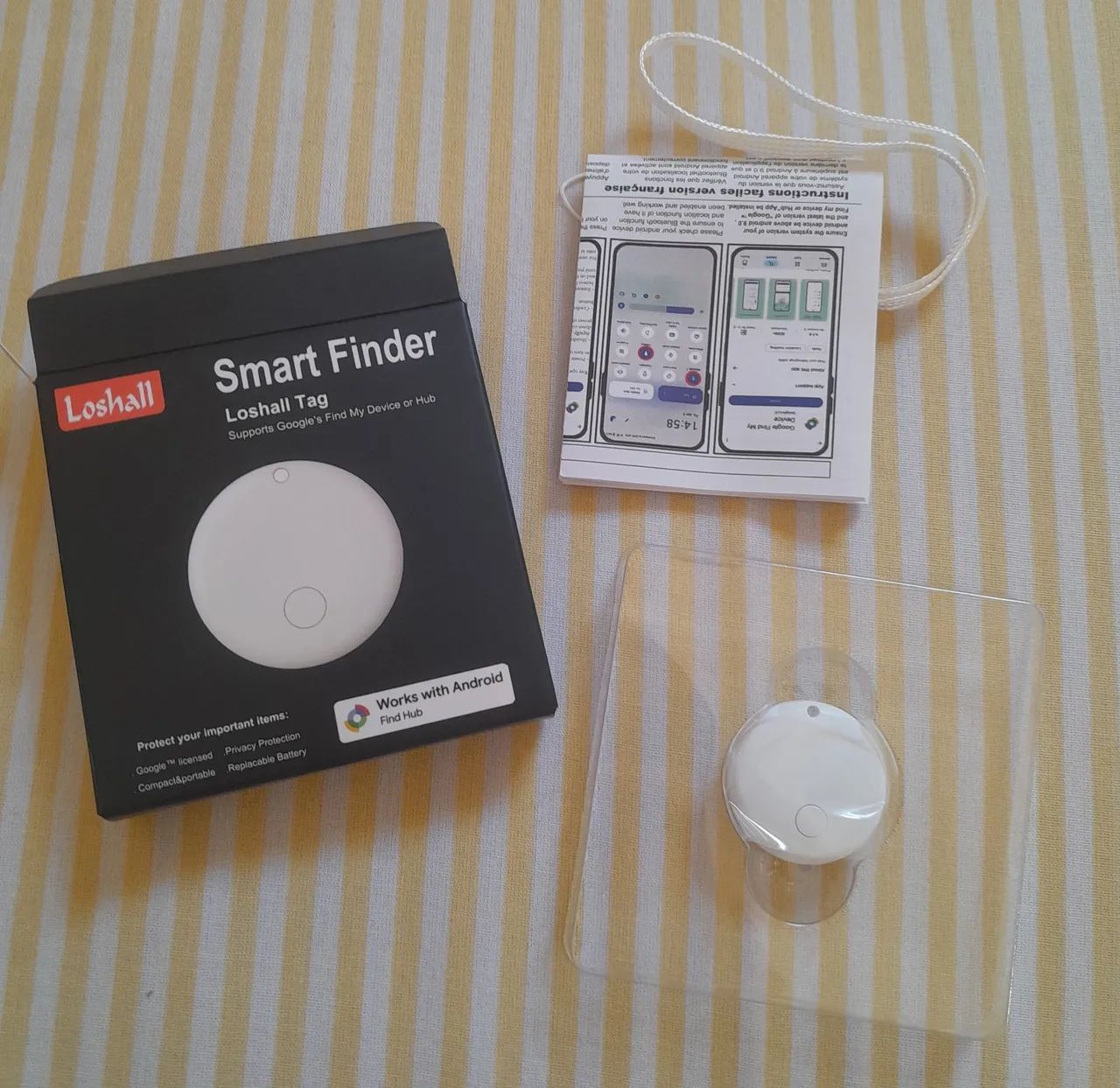 Smart Finder Loshall Original Android Novo Lacrado