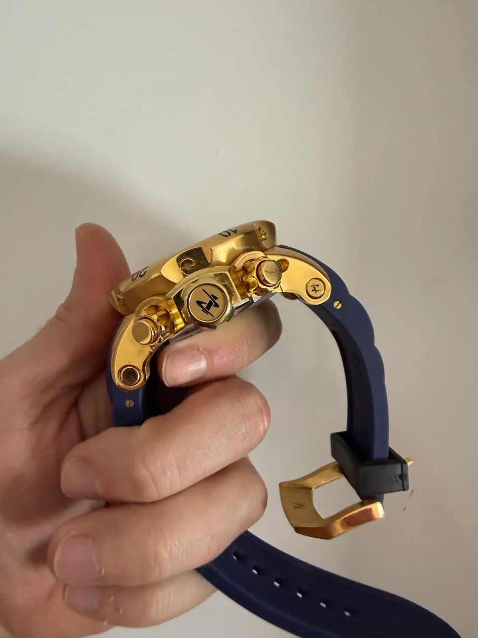 Relógio Invicta Raro e banhado a ouro 18K - Foto 4