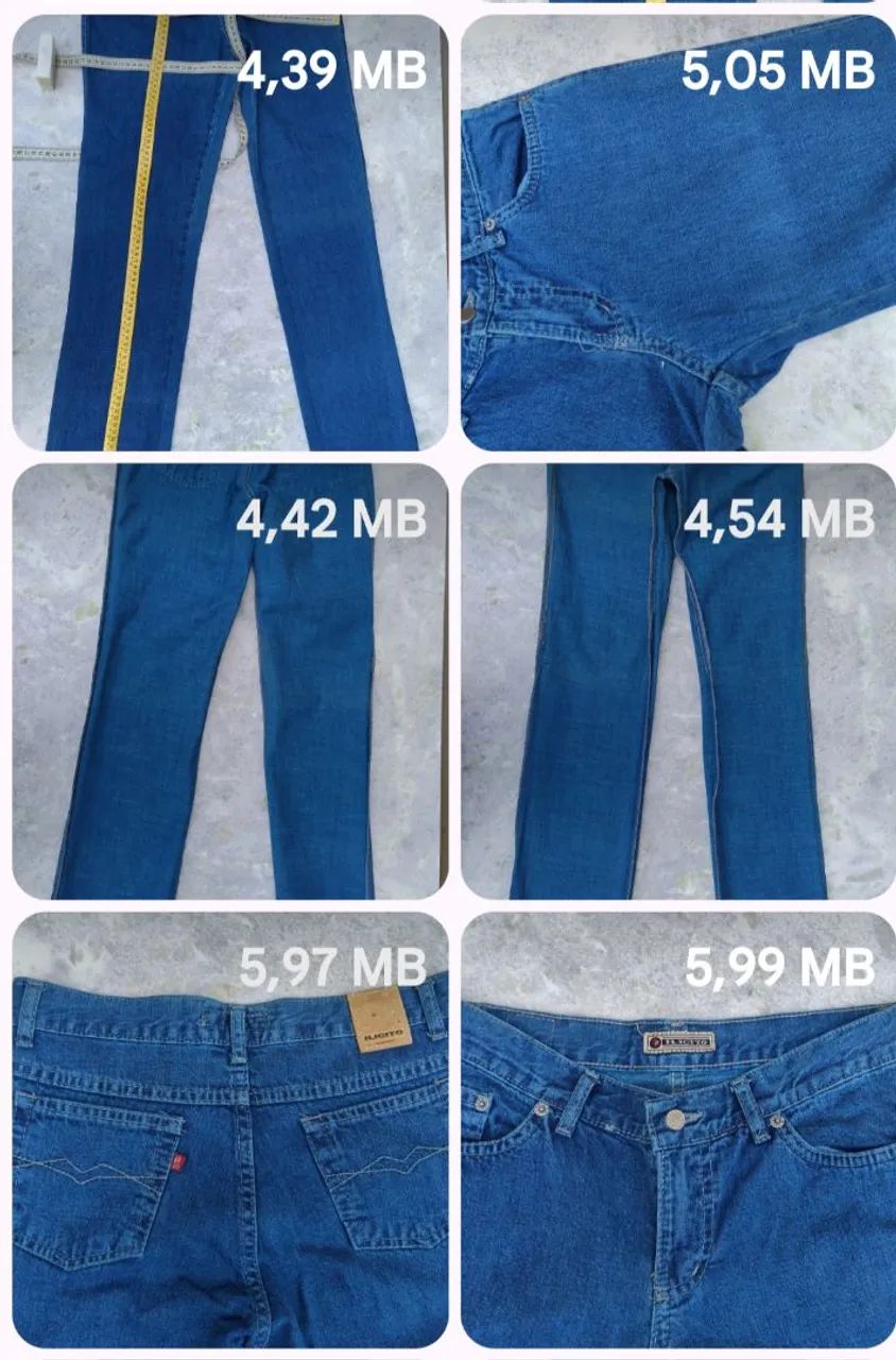 Calça Jeans  Masculina Ilícito 36 - Foto 5