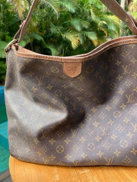 Bolsa Louis Vuitton Delightful MM Original - Monogram Marrom
