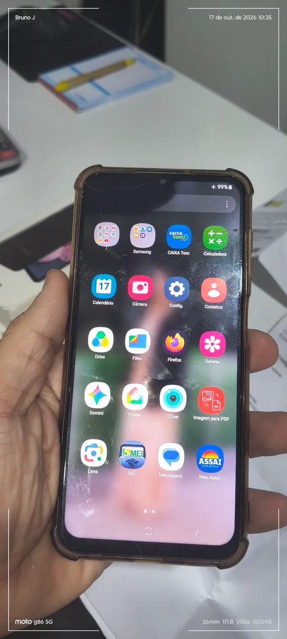 Galaxy a13 (tela com dano)