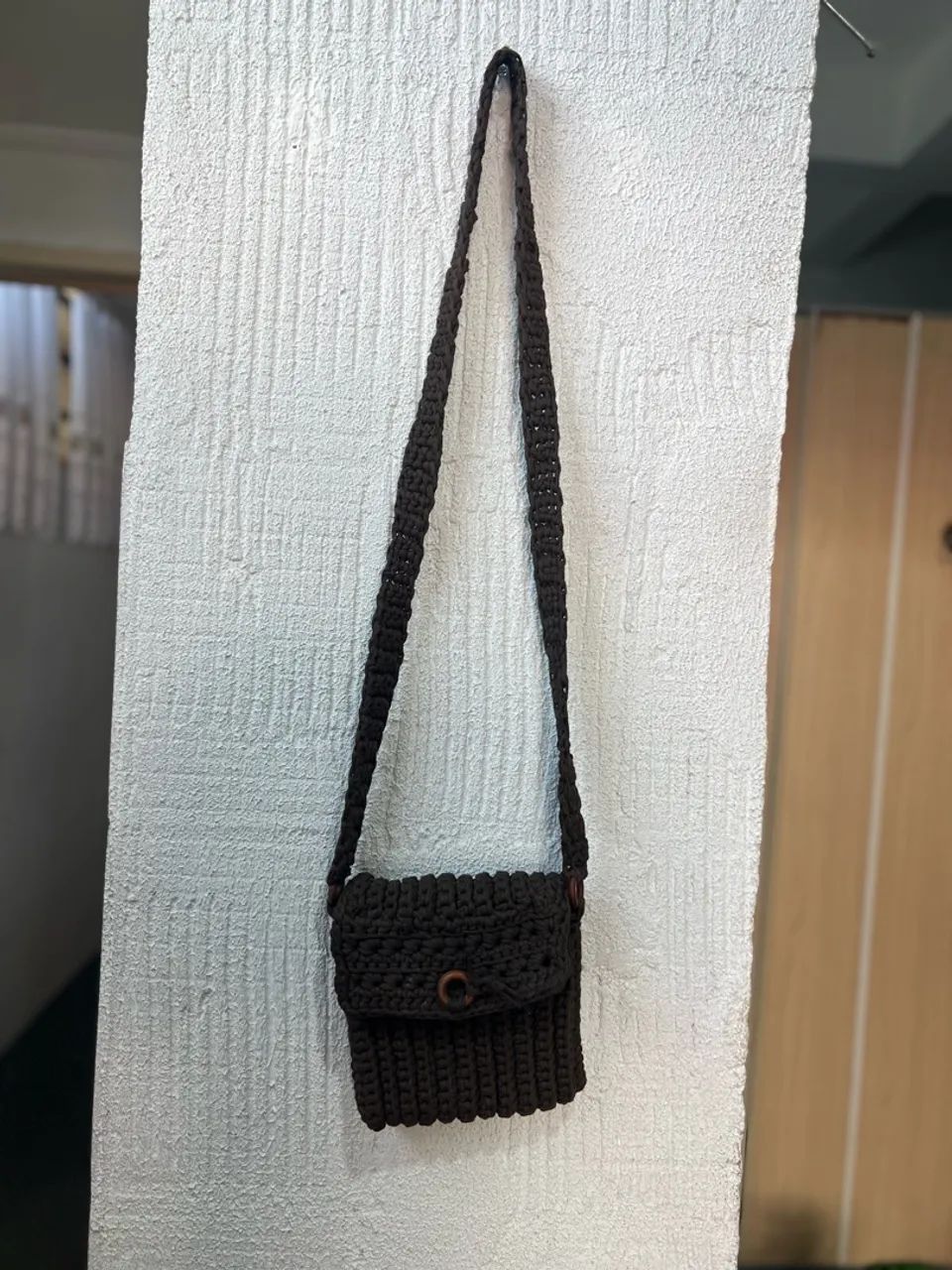 Bolsa de croche tiracolo