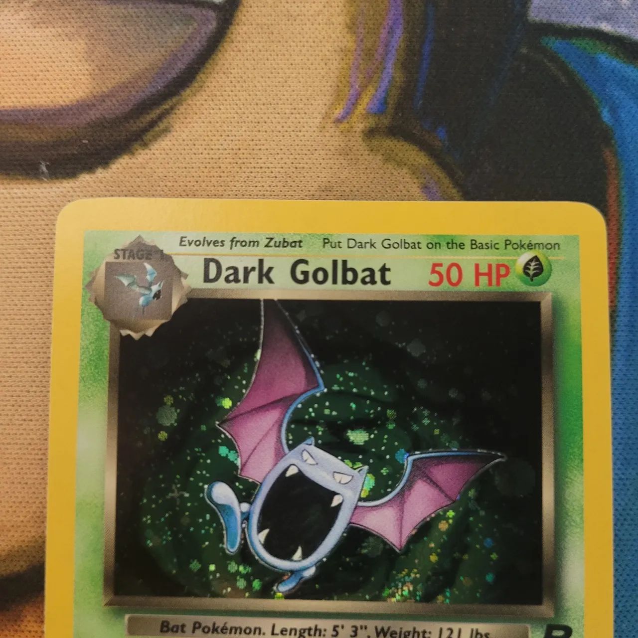 Carta pokémon - Dark Golbat ( 7/82) foil - Foto 2