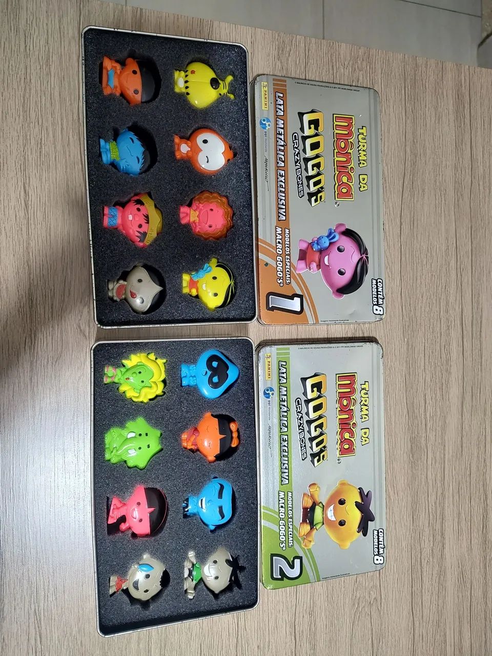 Turma da Mônica Gogo's Crazy Bones - Edição 1 E 2 - Hobbies e