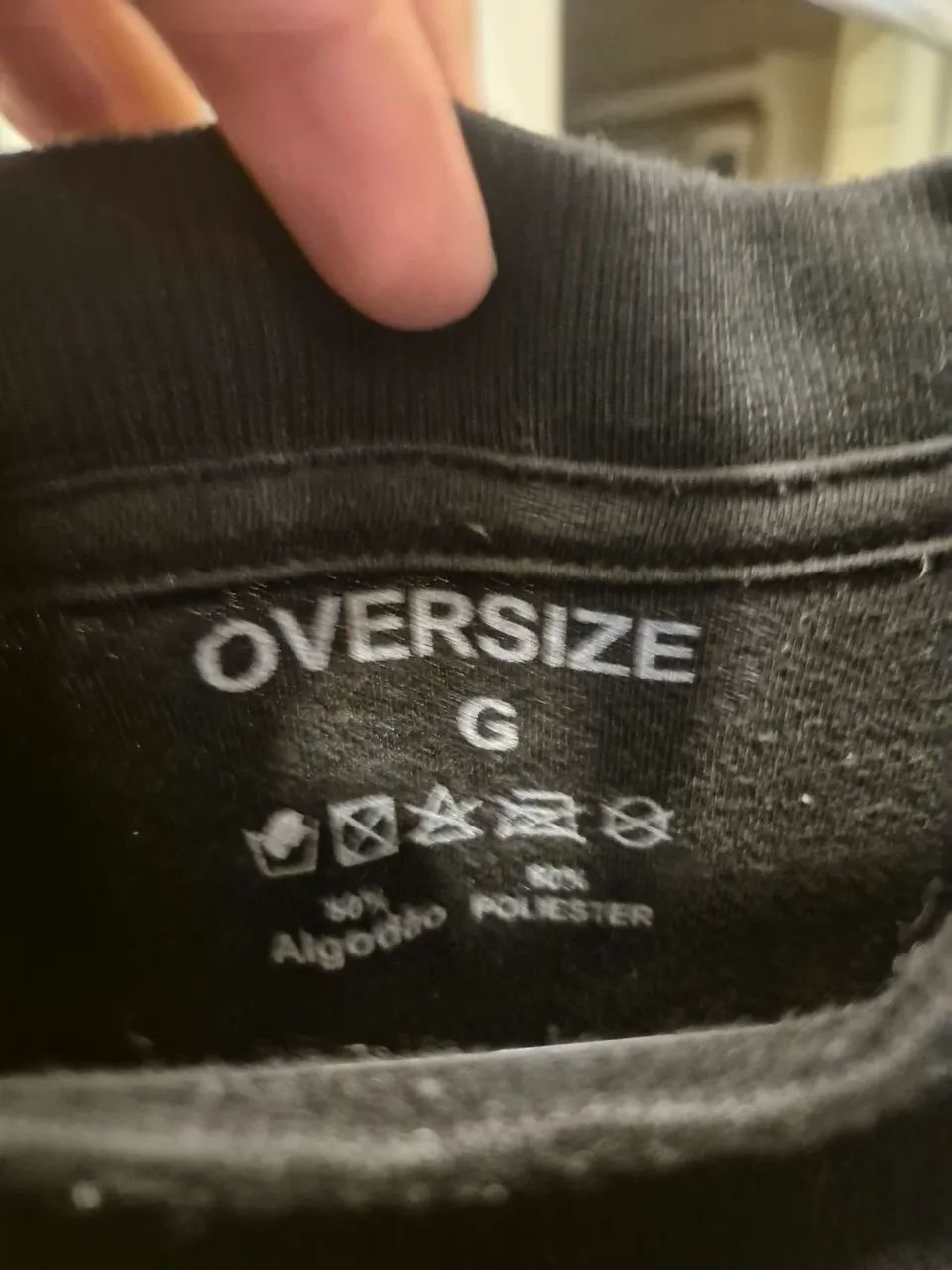Camisa Denim tears oversized - tamanho G - Foto 3