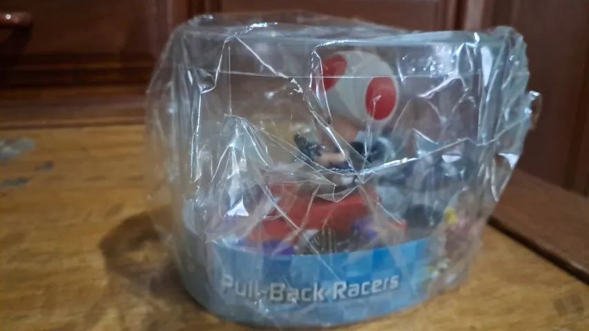 Mario Kart pull back racers Toady
